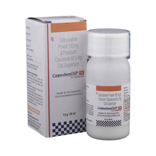 Cepodem Xp 100mg Dry Syrup 30ml