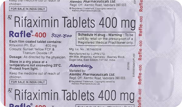 Rafle 400Mg Strip Of 10 Tablets