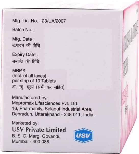 Roseday F 20mg Strip Of 10 Tablets