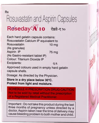 Roseday A 10mg Strip Of 10 Capsules