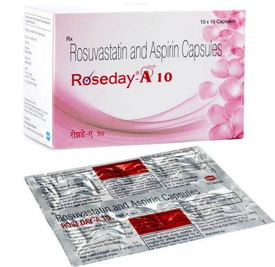 Roseday A 10mg Strip Of 10 Capsules