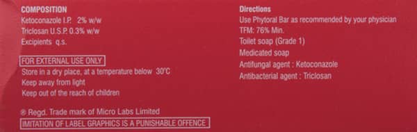 Phytoral Bar 75Gm