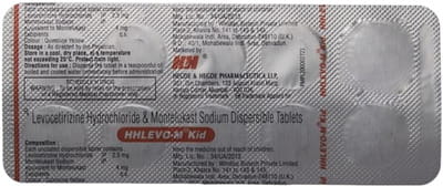 Hhlevo M Kid Strip Of 10 Tablets