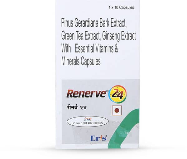 Renerve 24 Strip Of 10 Capsules