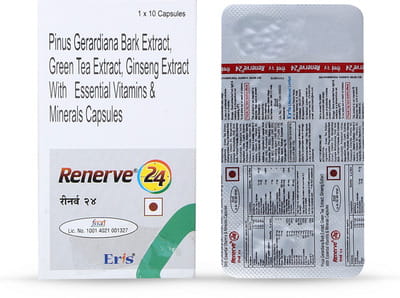 Renerve 24 Strip Of 10 Capsules
