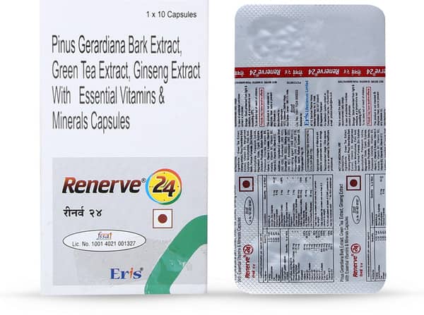 Renerve 24 Strip Of 10 Capsules