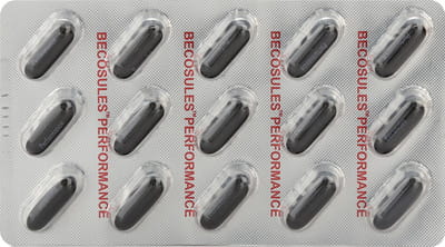 Becosules Performance Strip Of 15 Softgel Capsules
