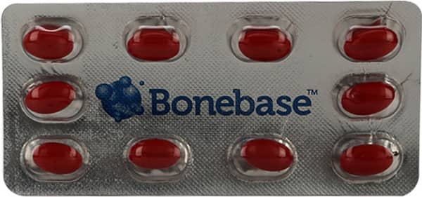 Bonebase Strip Of 10 Softgel Capsules