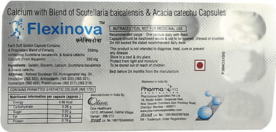 Flexinova Strip Of 10 Capsules