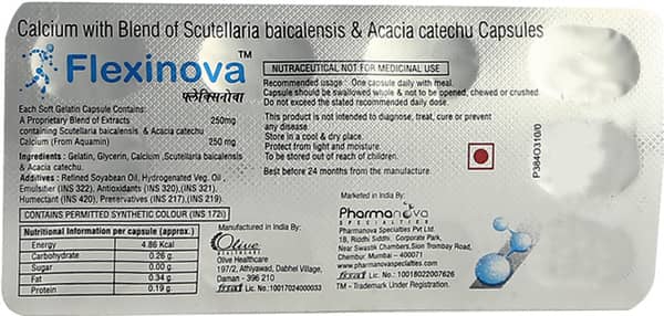 Flexinova Strip Of 10 Capsules