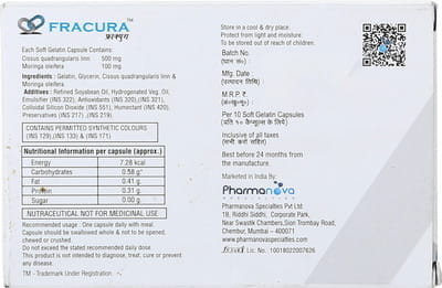 Fracura Strip Of 10 Capsules