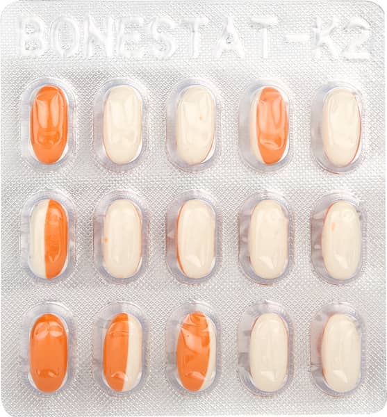 Bonestat K2 Strip Of 15 Capsules