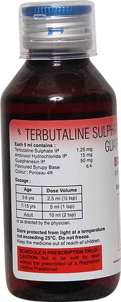 Brozeet Sf Bottle Of 100ml Syrup