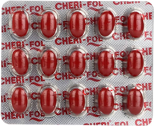 Cheri Fol Strip Of 15 Capsules