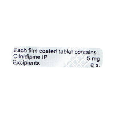 Cilnicab 5mg Strip Of 10 Tablets