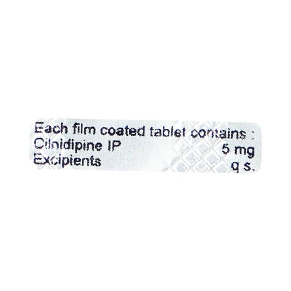 Cilnicab 5mg Strip Of 10 Tablets