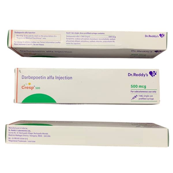 Cresp 500Mcg Pre Filled Syringe Of 1Ml Injection