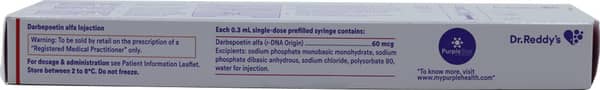 Cresp 60mcg Pre Filled Syringe Of 0.3ml Injection