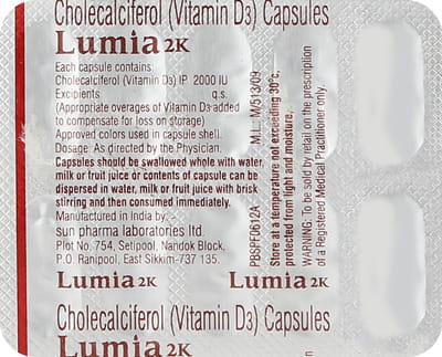 Lumia 2k Strip Of 10 Capsules