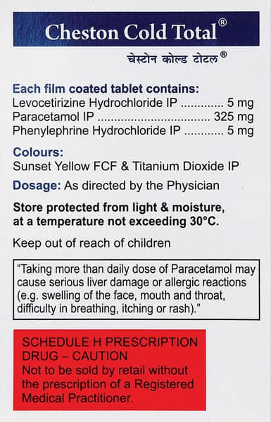 Cheston Cold Total Tablet