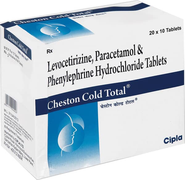 Cheston Cold Total Strip Of 10 Tablets