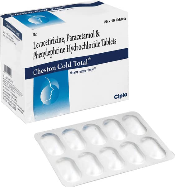 Cheston Cold Total Strip Of 10 Tablets