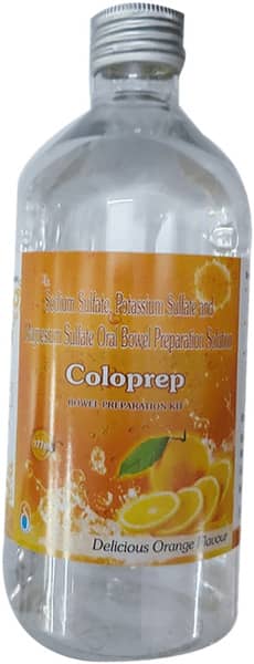 Coloprep Delicious Orange Flavour Bottle Of 177ml Oral Solution (Pack Of 2)