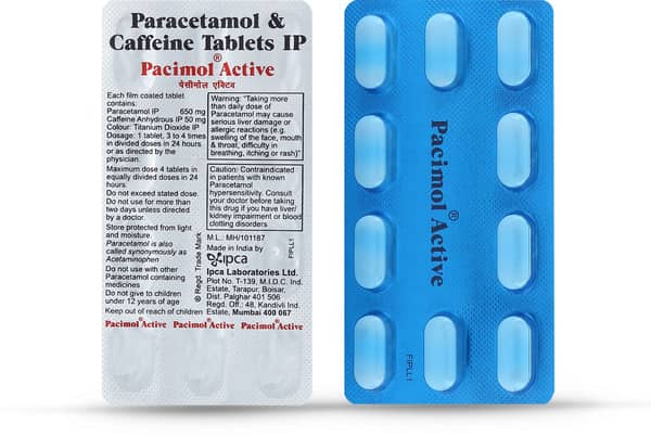 Pacimol Active Tablet