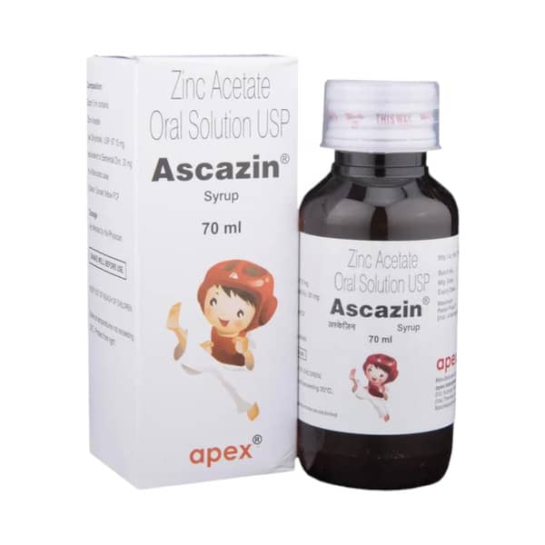 Ascazin Bottle Of 70ml Syrup
