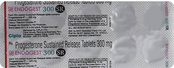 Endogest Sr 300Mg Strip Of 10 Tablets