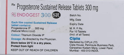 Endogest Sr 300mg Strip Of 10 Tablets
