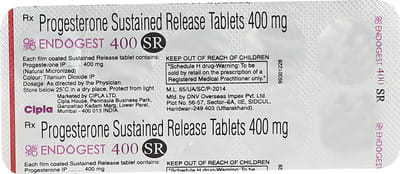 Endogest Sr 400mg Strip Of 10 Tablets