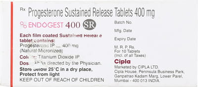 Endogest Sr 400mg Strip Of 10 Tablets