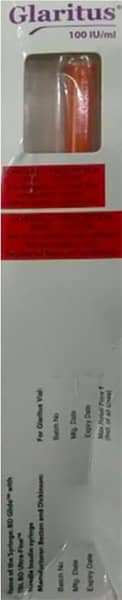 Glaritus 100iu Vial Of 10ml Injection