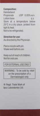 Halotop 0.05% Bottle Of 50ml Lotion