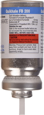 Quikhale Fb 200mcg Box Of 120md Inhaler