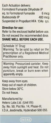 Quikhale Fb 400mcg Box Of 120md Inhaler