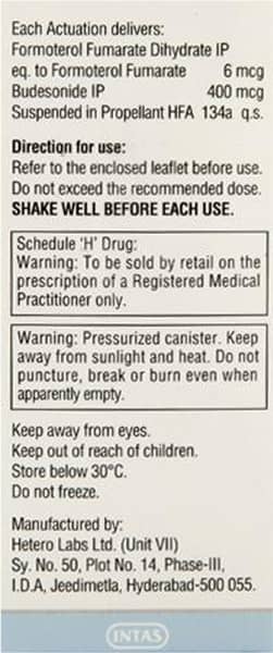 Quikhale Fb 400mcg Box Of 120md Inhaler