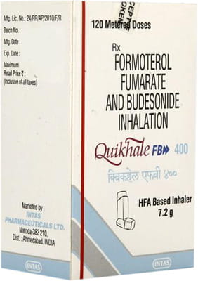 Quikhale Fb 400mcg Box Of 120md Inhaler