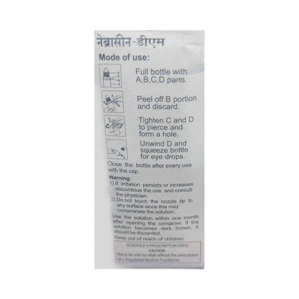 Nebracin Dm Bottle Of 10Ml Eye Drops