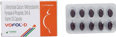 Vofol D Strip Of 10 Capsules