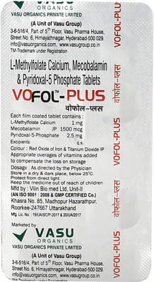 Vofol Plus Strip Of 10 Tablets