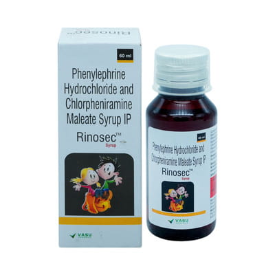 Rinosec Bottle Of 60ml Syrup