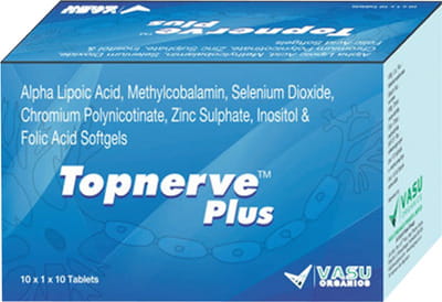 Topnerve Plus Strip Of 10 Capsules