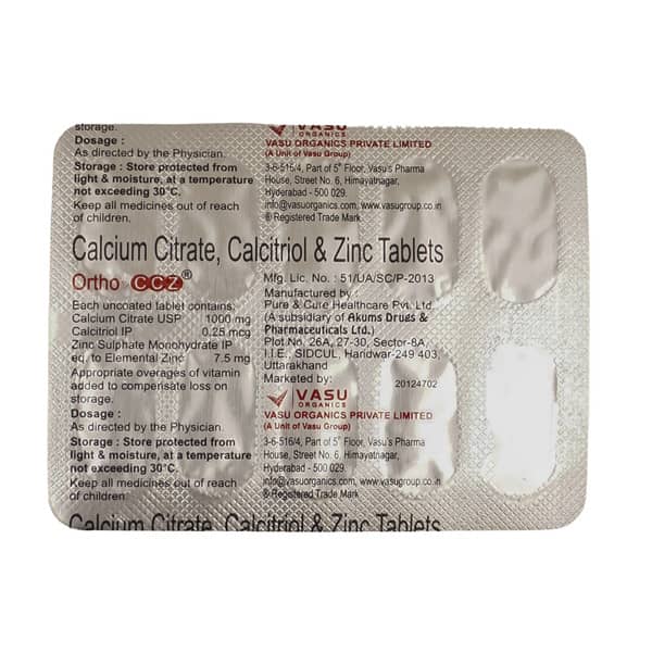 Ortho Ccz Strip Of 10 Tablets