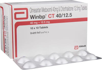 Winbp Ct 40/12.5mg Strip Of 10 Tablets