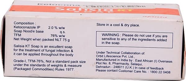 Salisia Kt Soap 75gm