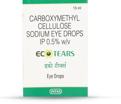Eco Tears 0.5% Bottle Of 15ml Eye Drops