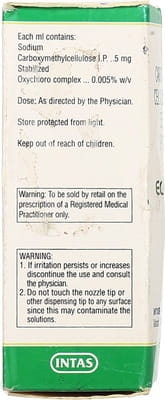 Eco Tears 0.5% Bottle Of 15ml Eye Drops