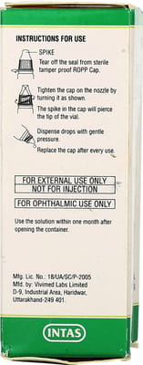 Eco Tears 0.5% Bottle Of 15ml Eye Drops